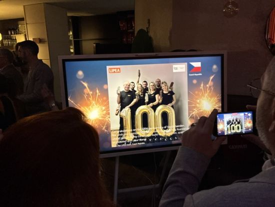 LIPEA na oslavách 100. výročí společnosti Vandersanden v Belgii.