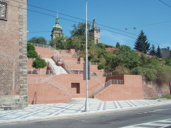 Zpívající schodiště, Hradec Králové