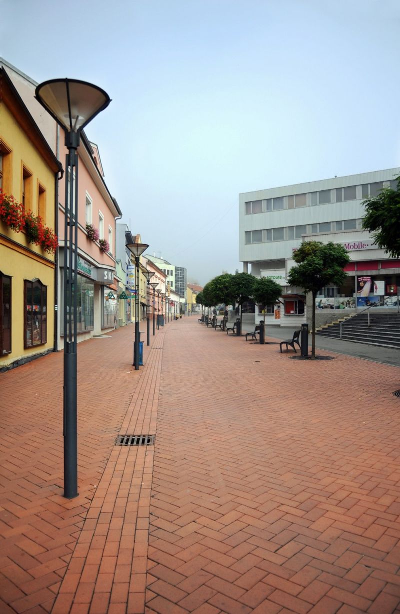 Pěší zóna, Blansko