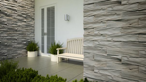 LIPEA - Timber 3 - GREY, betonový obklad imitující staré dřevo/ dřevěný obklad z lehčeného betonu www.lipea.cz