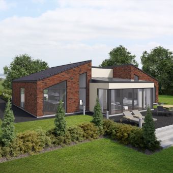 LIPEA - R 578 bacco ardor, pálený cihlový pásek, fasáda z cihliček, obkladový pásek/ www.lipea.cz